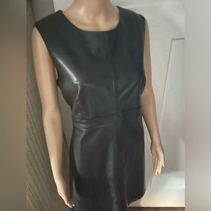 Karl Lagerfeld Vegan Leather Dress